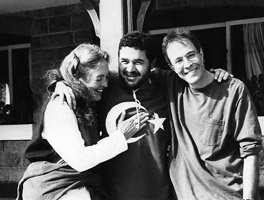 Diane Haug, José Luis Franzini y Tav Sparks - Córdoba 1999